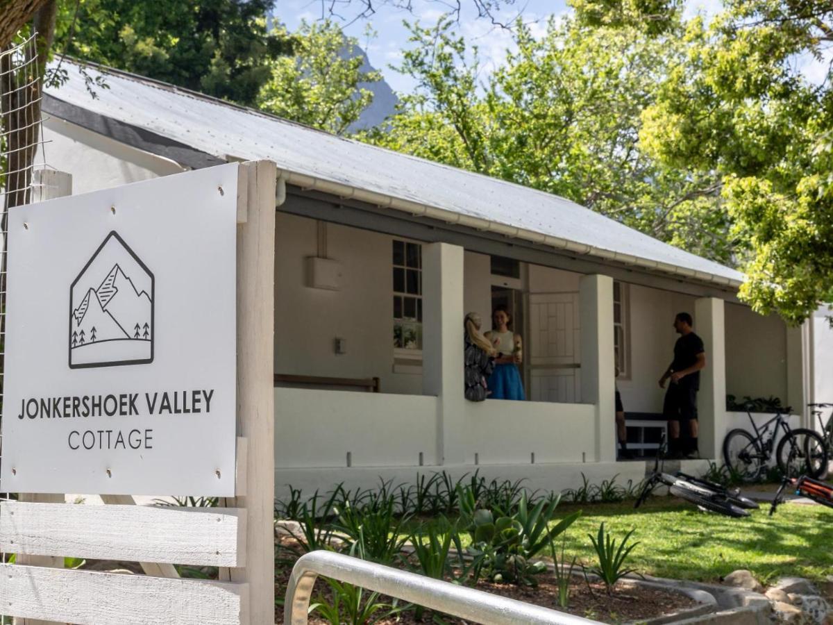 Jonkershoek Valley Cottage Stellenbosch Bagian luar foto